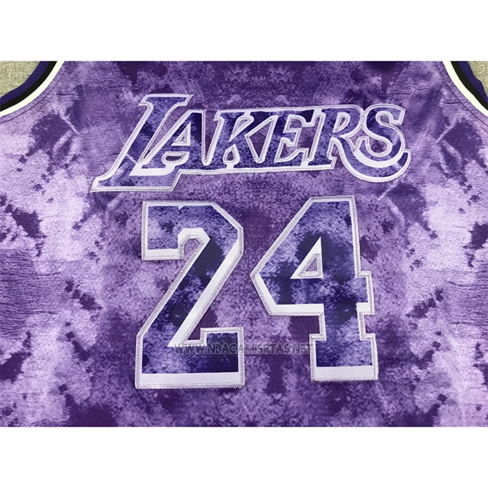 Camiseta Los Angeles Lakers Kobe Bryant NO 24 Select Series 2023 Violeta